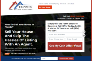 get a cash offer for your home in florida with express resolutions cash home buyers