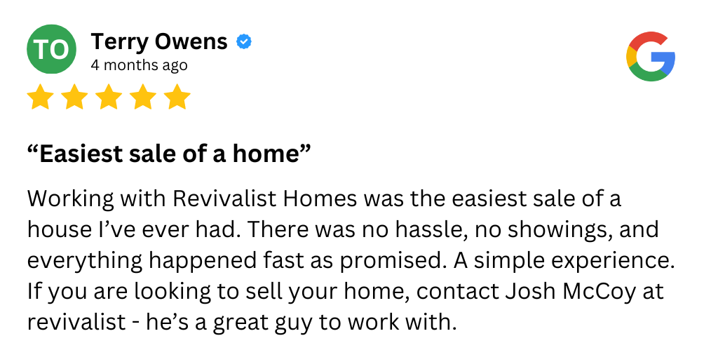 Best way to get a cash offer for your house.