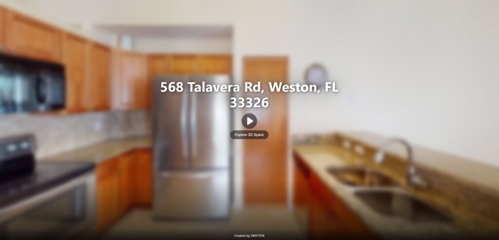 Virtual Tour 568 TALAVERA RD, WESTON, FL 33326