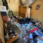 Problem tenants left home trashed