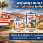 Why do families sell inherited homes in Florida