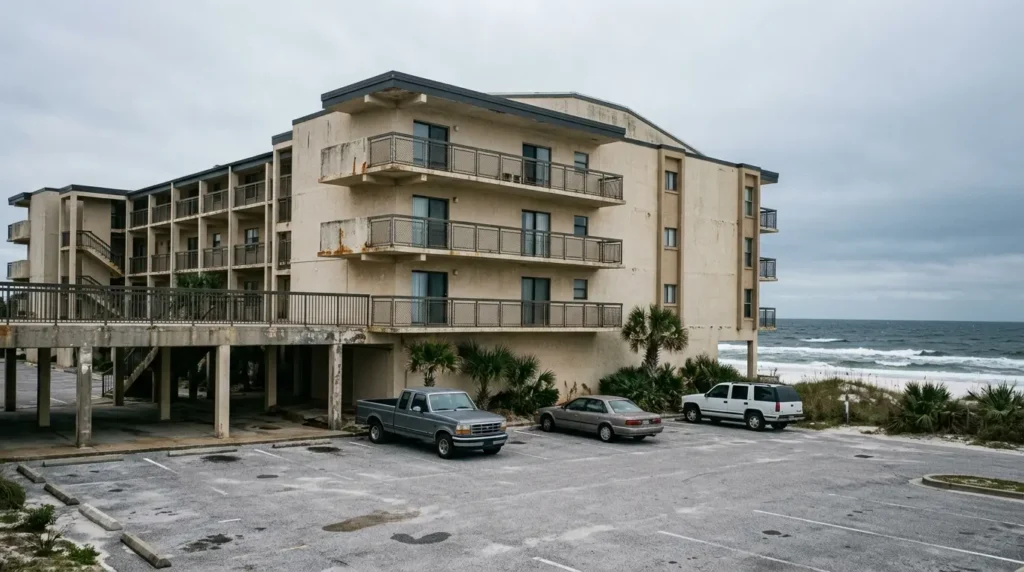 Panama City Beach Florida home exterior illustrating sell Panama City Beach condo as-is