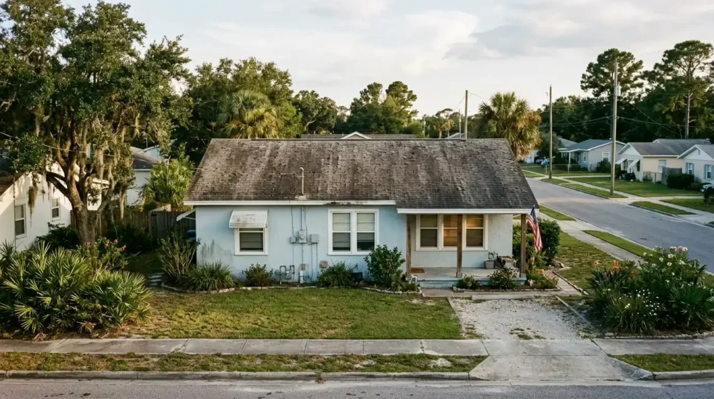 Panama City Florida home exterior illustrating Florida hurricane deductible how much will I pay