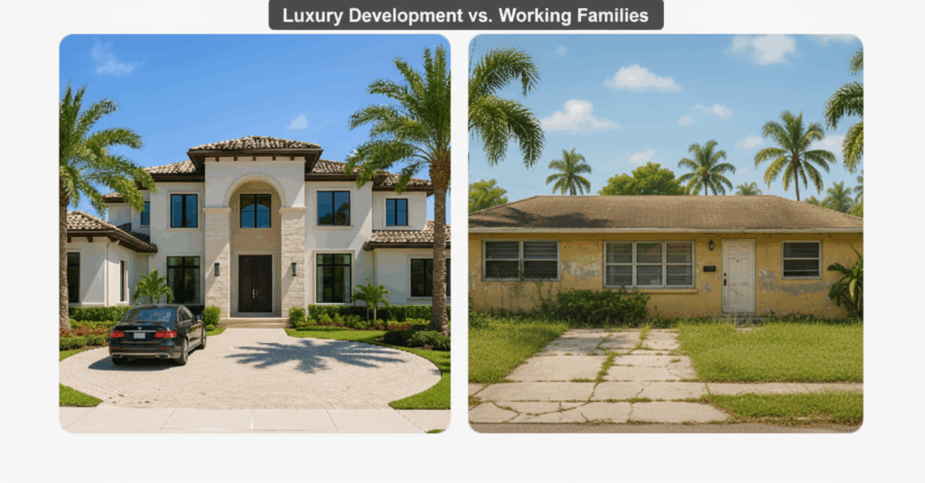 The Gentrification Squeeze: Luxury Development vs. Working Families
