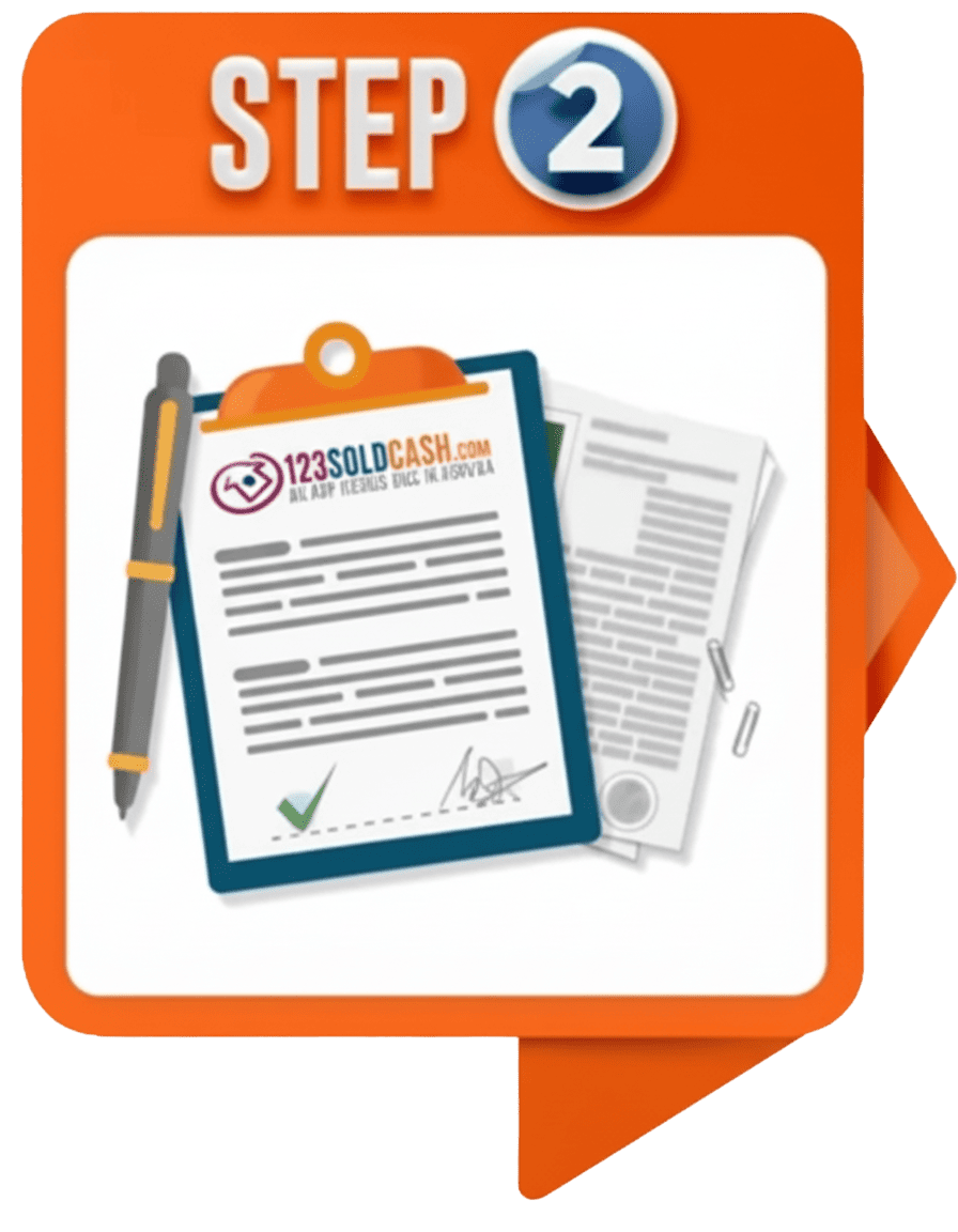 Step 2 to sell my house