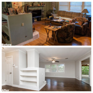 Living room remodel