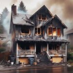 Fire Damaged House Washington