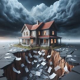 Rental home in Washington with property damage from a bad tenant