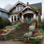 Everett home with missing shingles, cracked siding, and overgrown bushes