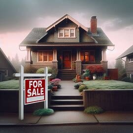 Tacoma WA home listed for sale during a divorce proceeding