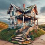 A small Hilltop Tacoma WA home with peeling paint and cracked steps