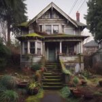Inherited home in Tacoma with original structure and overgrown yard