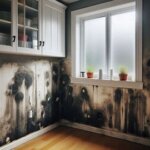 Everett home with visible mold on interior walls and pest droppings on the floor