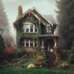 Everett WA inherited house with overgrown yard and outdated exterior