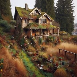 Tacoma home inherited through probate with yard and dated exterior