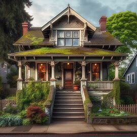 A small craftsman-style home in Proctor District Tacoma WA with outdated exterior