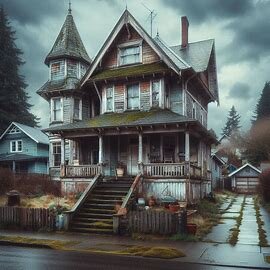 Tacoma WA home with signs of abandonment and long-term distress
