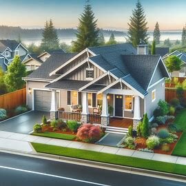 Tacoma Washington home with yard, ready for a quick sale