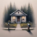 Wenatchee home with curtains drawn and a mailbox full of letters, symbolizing a property left after a family loss