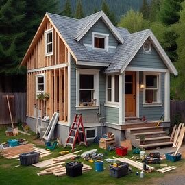 Wenatchee home with visible exterior additions and mismatched construction, representing unpermitted work