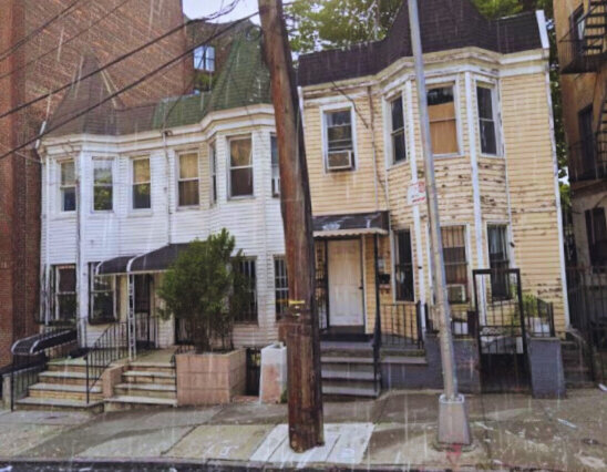 Row houses in Highbridge Bronx with deferred maintenance and varied conditions — 718Homebuyers buys houses as-is for cash