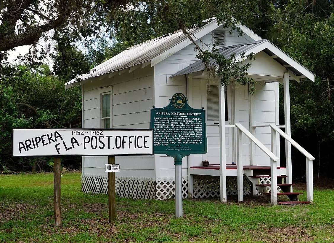 Aripeka Florida Old Post Office
