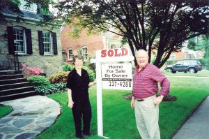 happy couple sold home to Christopher Ellyn Homes