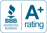 BBB Logo linking to BBB reviews for Christopher Ellyn Homes 