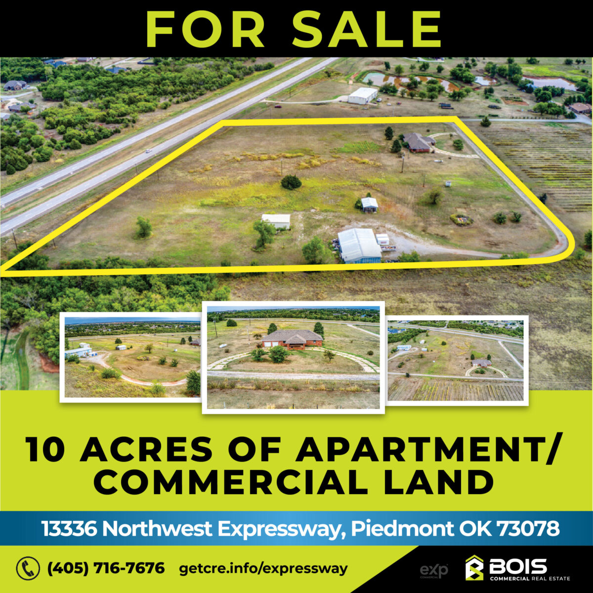 10Acre Commercial Property For Sale in Piedmont School District Buy
