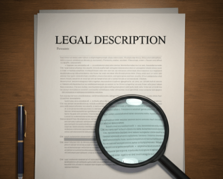 how to read legal descriptions of property
