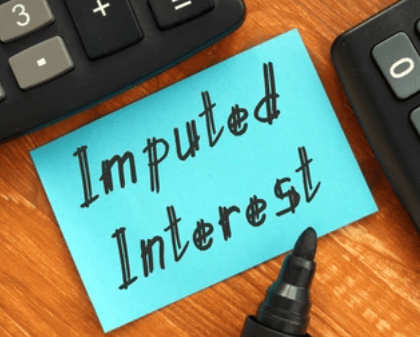 imputed interest rates