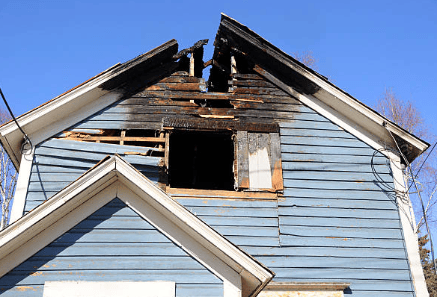sell your house after a fire