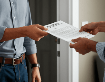 notice needed to tenant for sale of property in Estero Florida