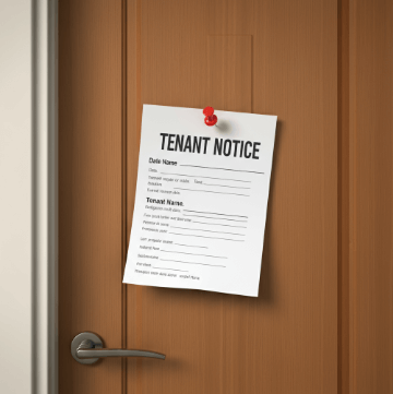 notice needed to tenant for sale of property Port Charlotte Florida