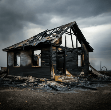 sell house after a fire in Punta Gorda Florida