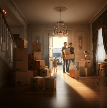 timeframe for moving out after selling house in Captiva FL