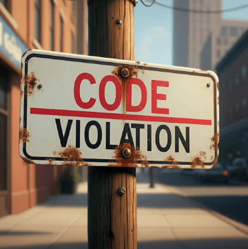 selling house with code violations in Punta Gorda Florida