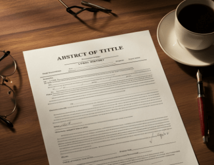 abstract of title