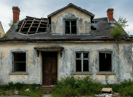 house falling apart and cant afford to fix it