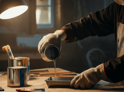 how to use paint thinner