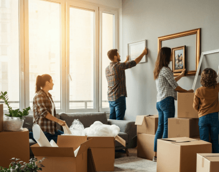 just bought house and want to move