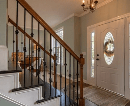 regulations on stairs when marketing a house