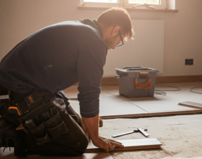 replace flooring before selling a house in Englewood