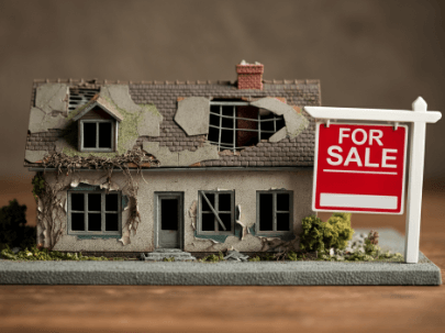sell condemned house in Nort Port