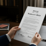 special warranty deed