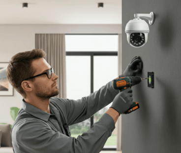 tenant install a security system