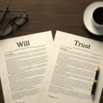 trust and a will
