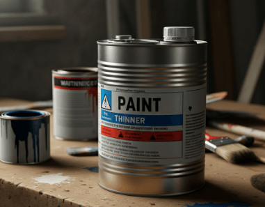 use paint thinner