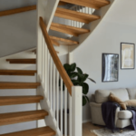 wooden staircase