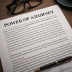 getting Power of Attorney for a real estate sale in Alva FL